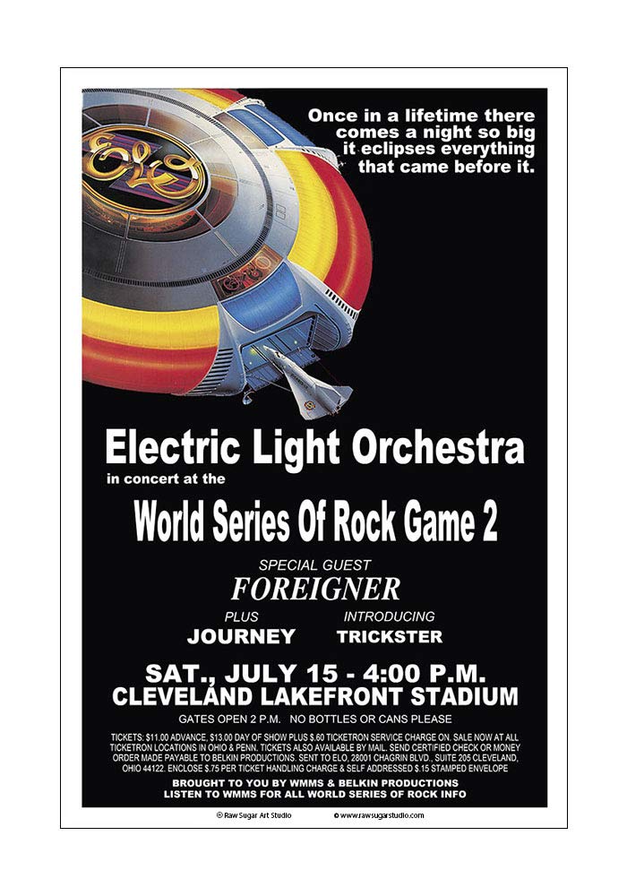 Amazon.com: Raw Sugar Art Studio ELO/Electric Light Orchestra